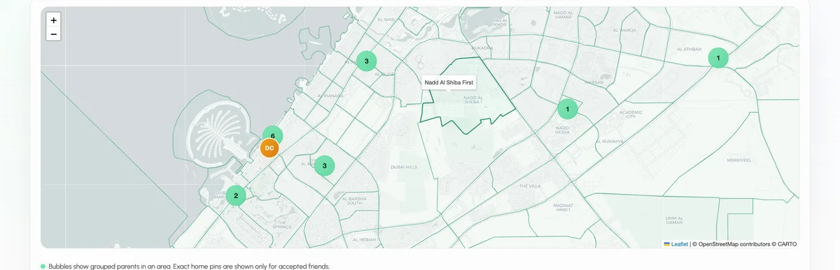 DC CarShare discover screen