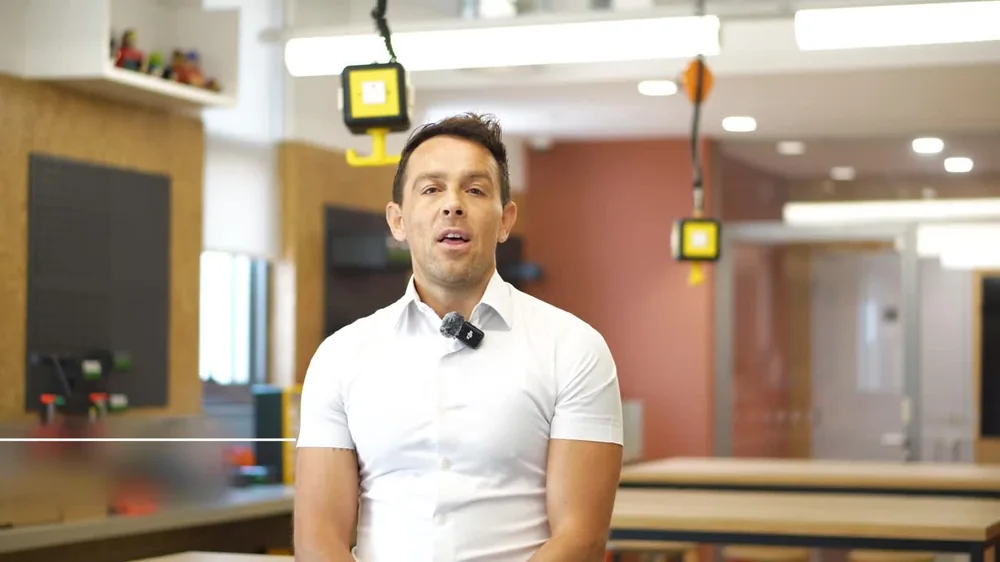 Still from the Dubai College Computer Science department promotion video