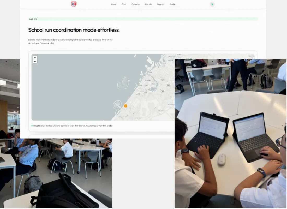 DC CarShare app and students building it
